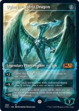PRM)Ugin the Spirit Dragon(Promo)(旧枠)(F)/精霊龍、ウギン | (FOIL