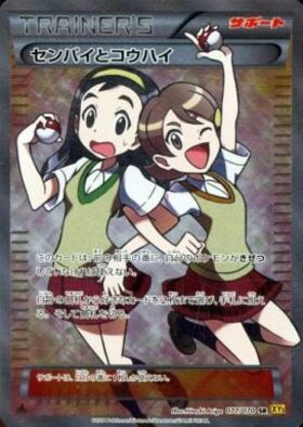 センパイとコウハイ(XY-P) | プロモ | ドラゴンスター | ポケモンカード