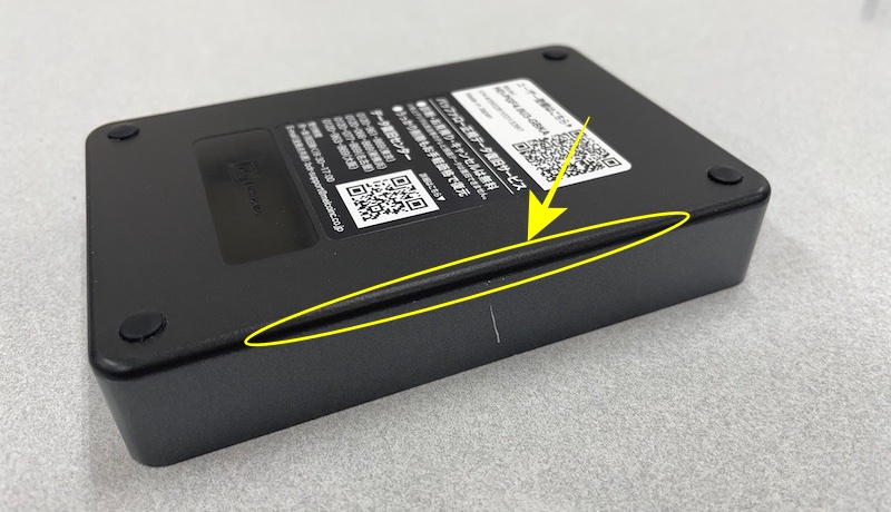 HD-PGF4.0U3-GBKA分解＋データ復旧【認識しないBuffaloのポータブルHDD