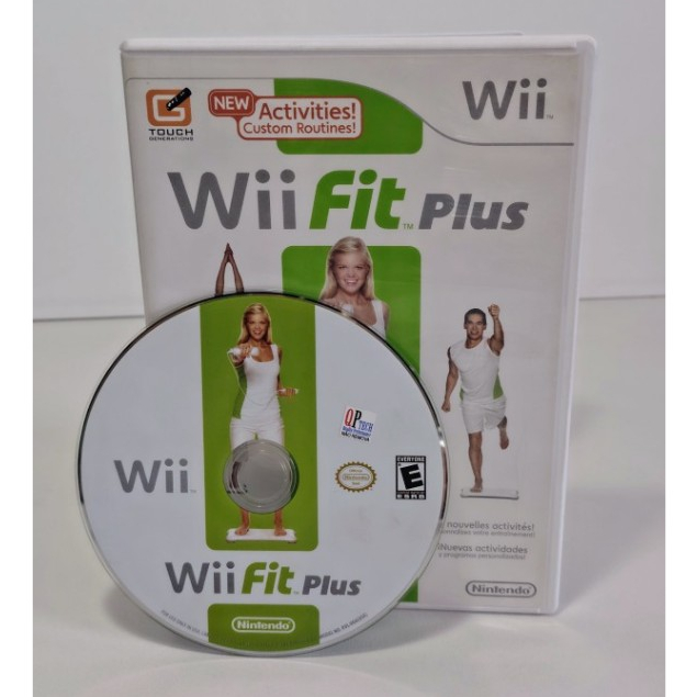 Jogo Wii Fit Plus Original Nintendo Wii Mídia Física (NÃO