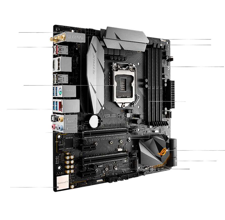 ROG STRIX Z270G GAMING | マザーボード | ROG Japan