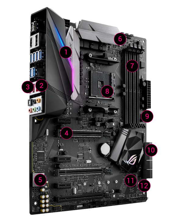 ROG STRIX X370-F GAMING | マザーボード | ROG Japan