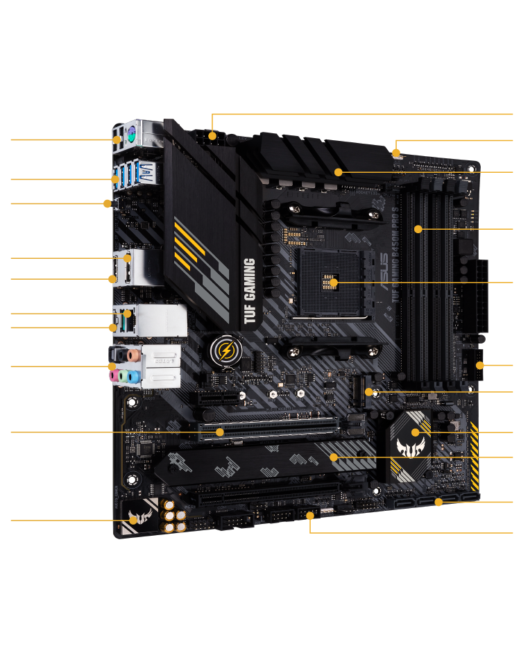TUF GAMING B450M-PRO S｜Motherboards｜ASUS USA
