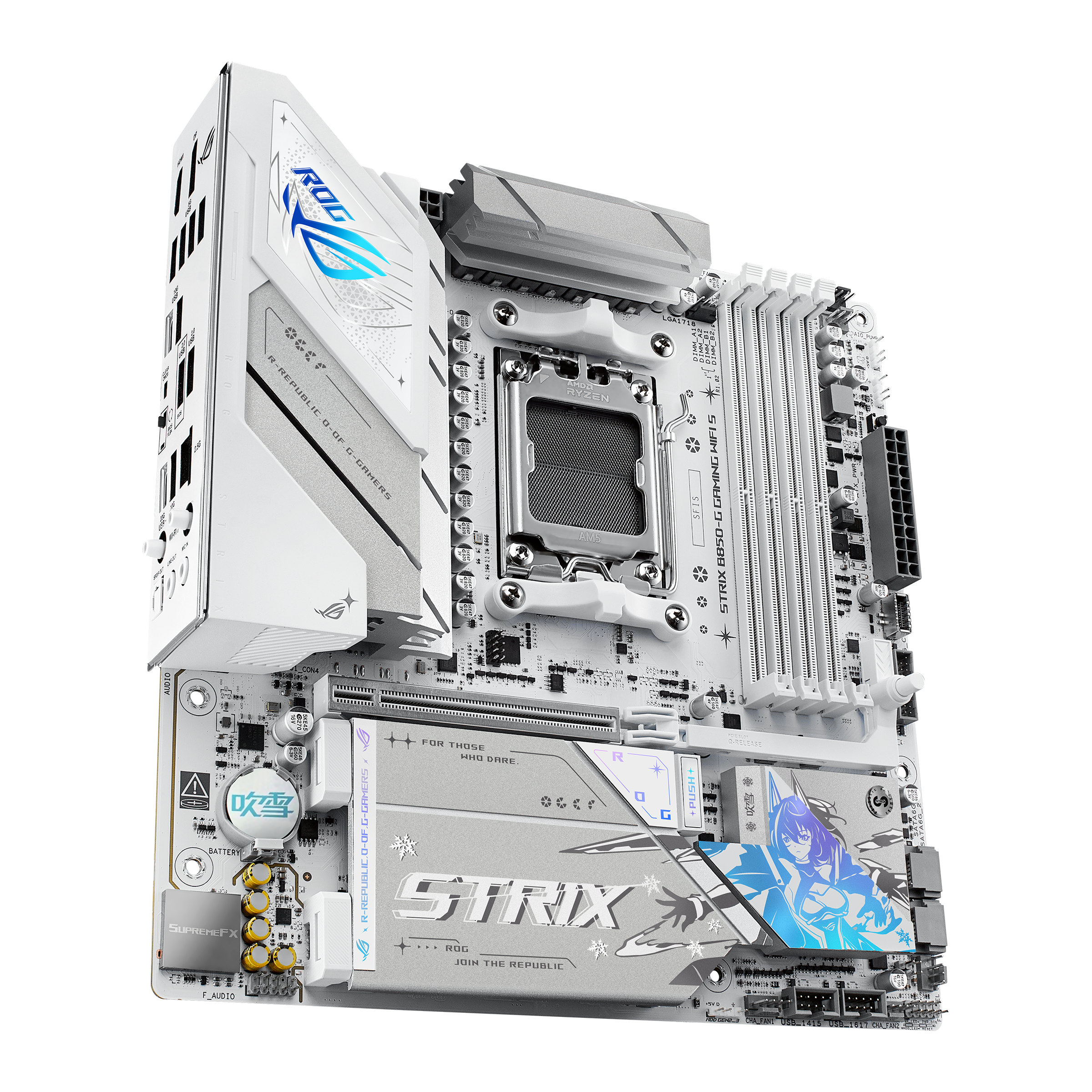 ROG STRIX B850-G GAMING WIFI S 小吹雪| ROG Strix | 电竞主板｜ROG