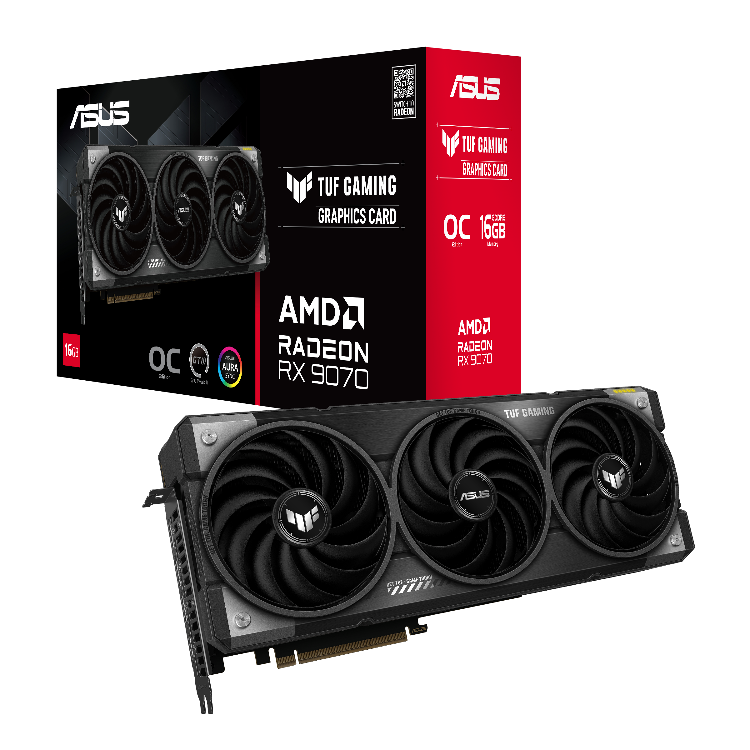 ASUS TUF Gaming Radeon RX 9070 OC Edition