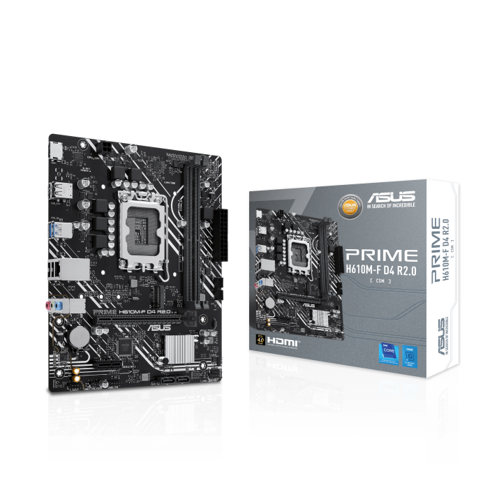 PRIME H610M-F D4 R2.0-CSM｜Motherboards｜ASUS Global