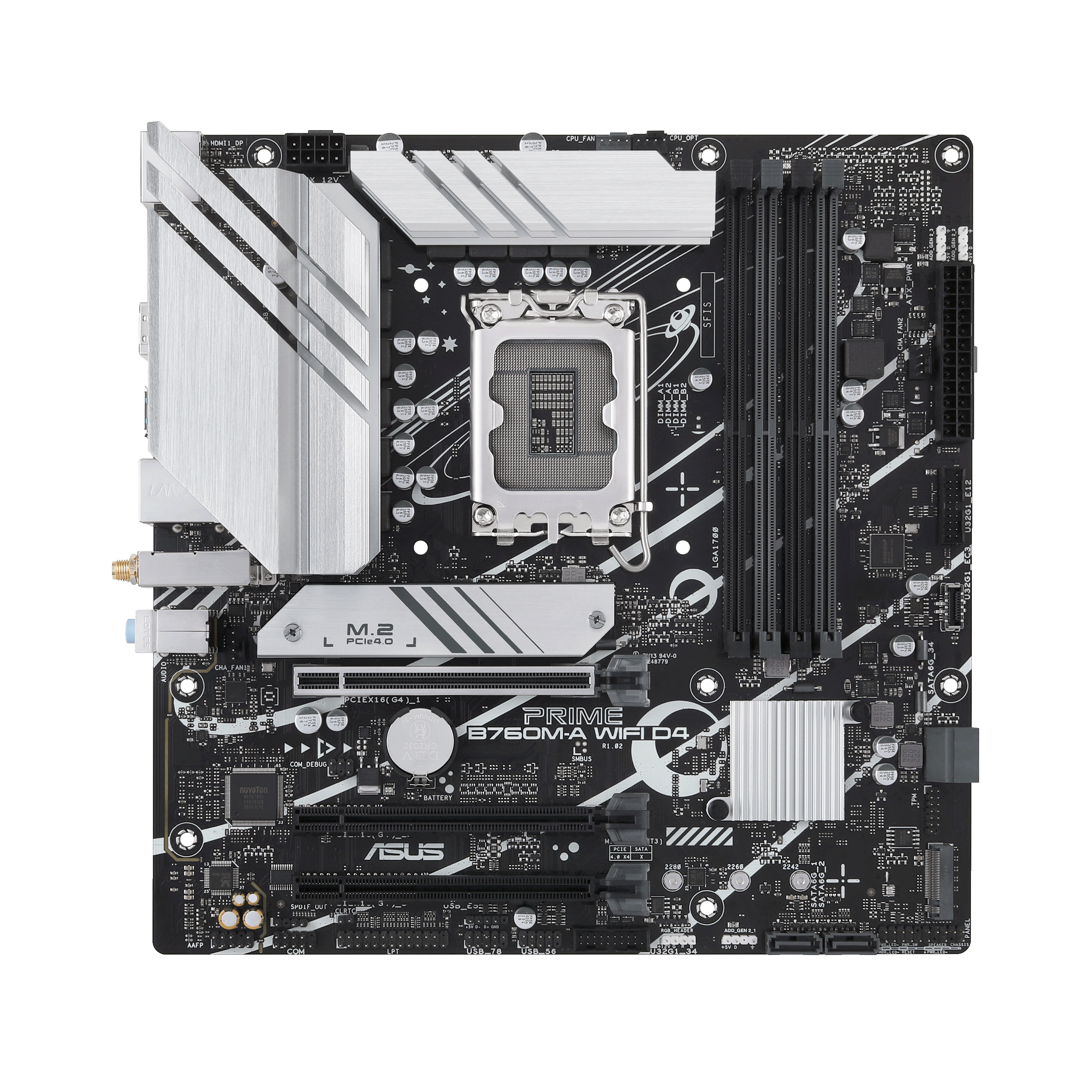 PRIME B760M-A WIFI D4 | Motherboards | ASUS UK