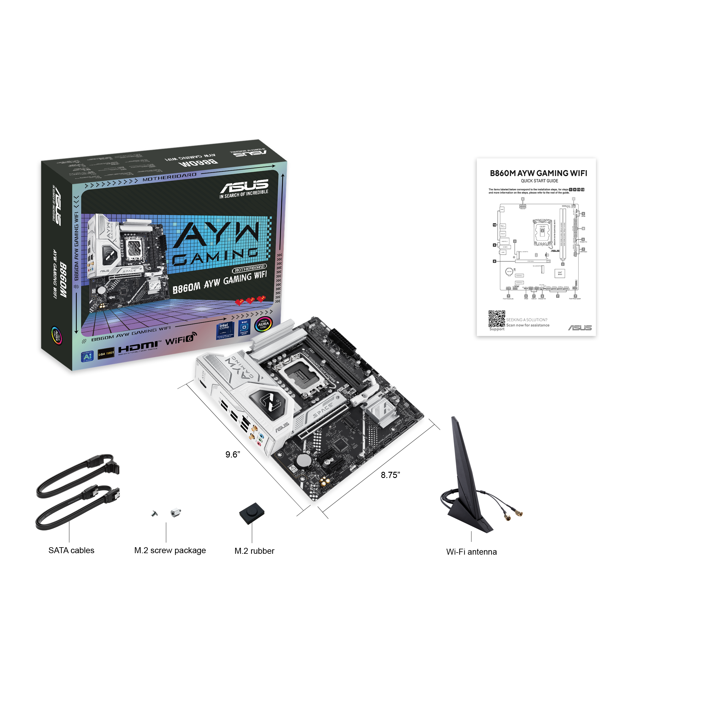 B860M AYW GAMING WIFI｜Motherboards｜ASUS Global