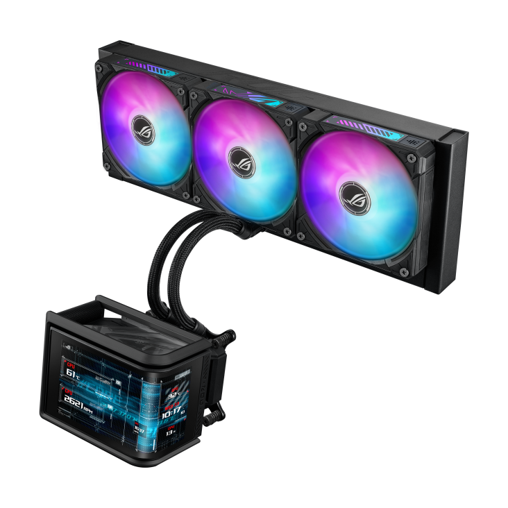 ROG Ryuo IV SLC 360 ARGB | ROG Ryuo | Gaming CPU Liquid Coolers