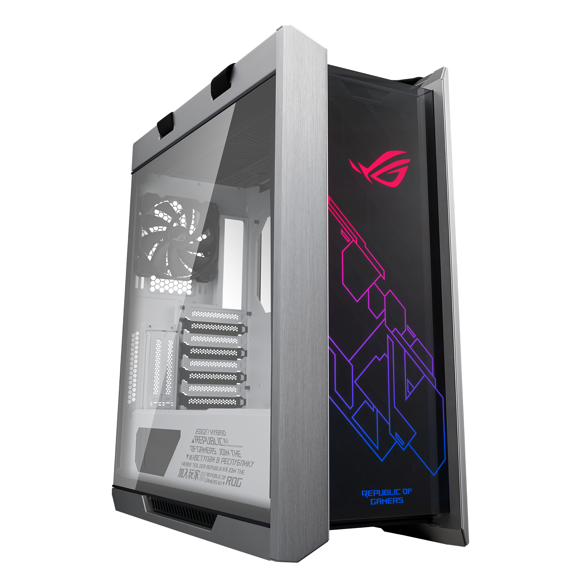 ROG Strix Helios White Edition | Gaming PCケース｜ROG - Republic