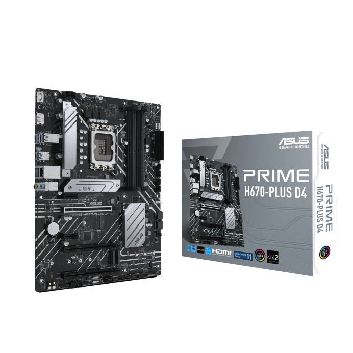 PRIME H670-PLUS D4｜マザーボード｜ASUS 日本