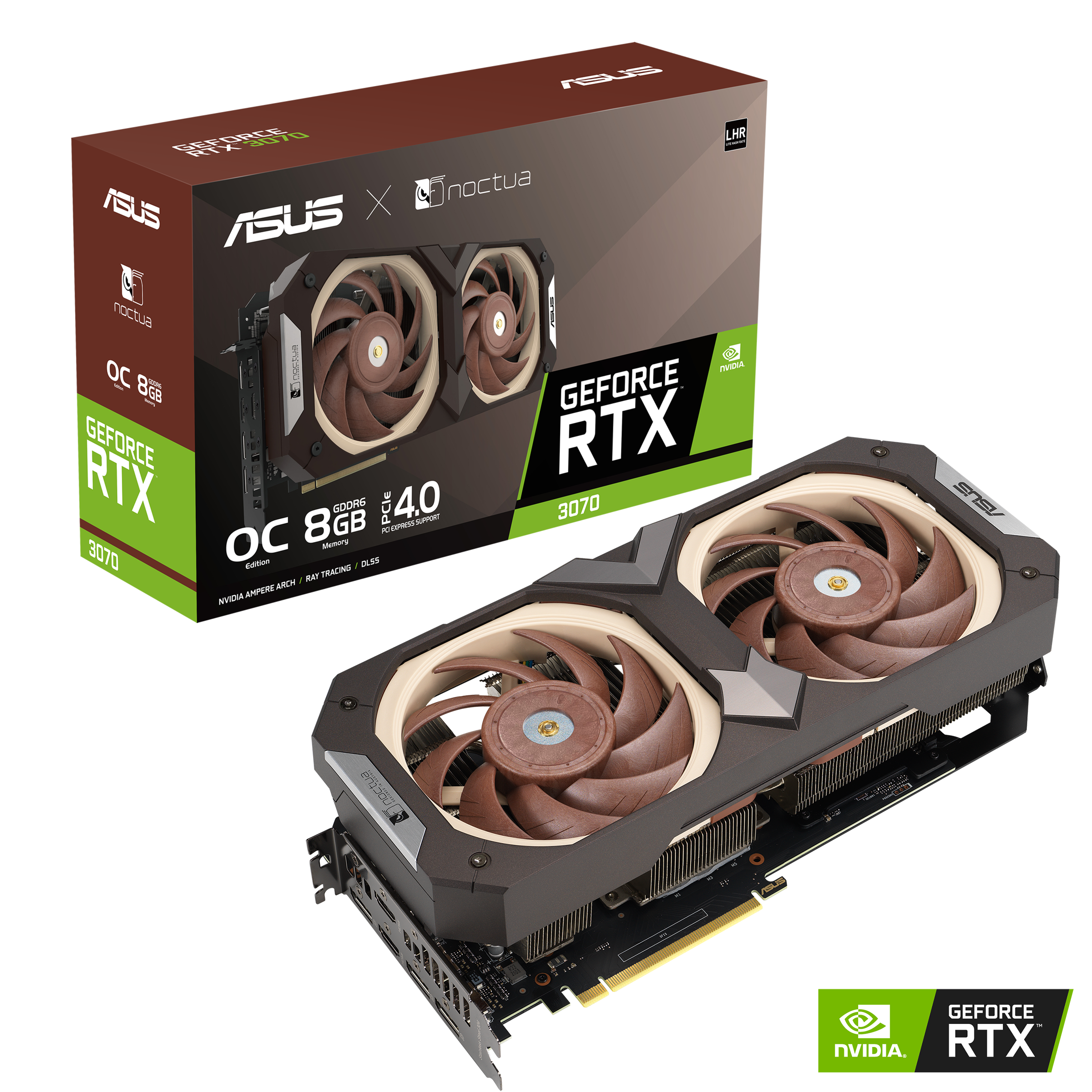 ASUS GeForce RTX 3070 Noctua OC Edition | Graphics Card | ASUS Global