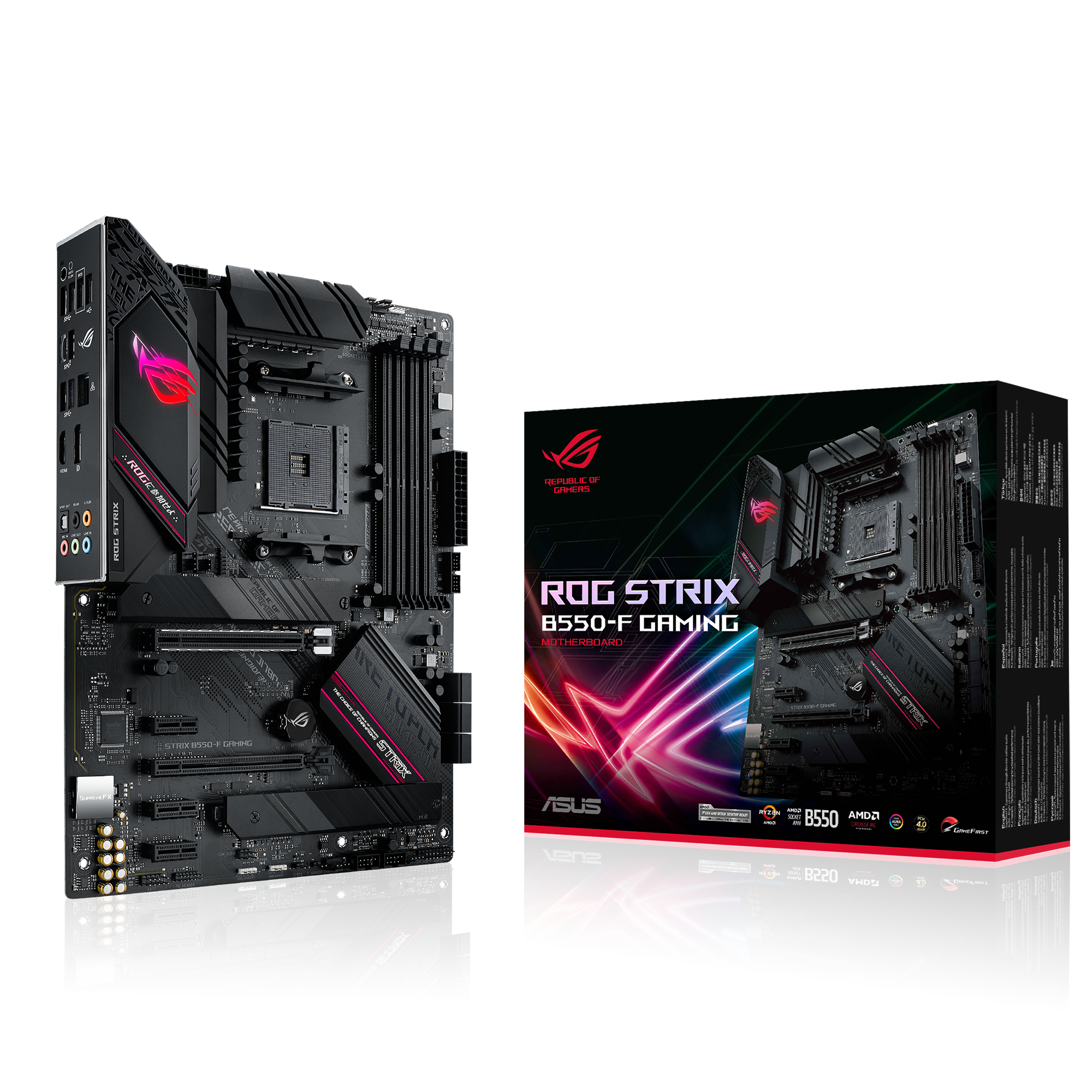 ROG STRIX B550-F GAMING | Motherboards | ROG United States