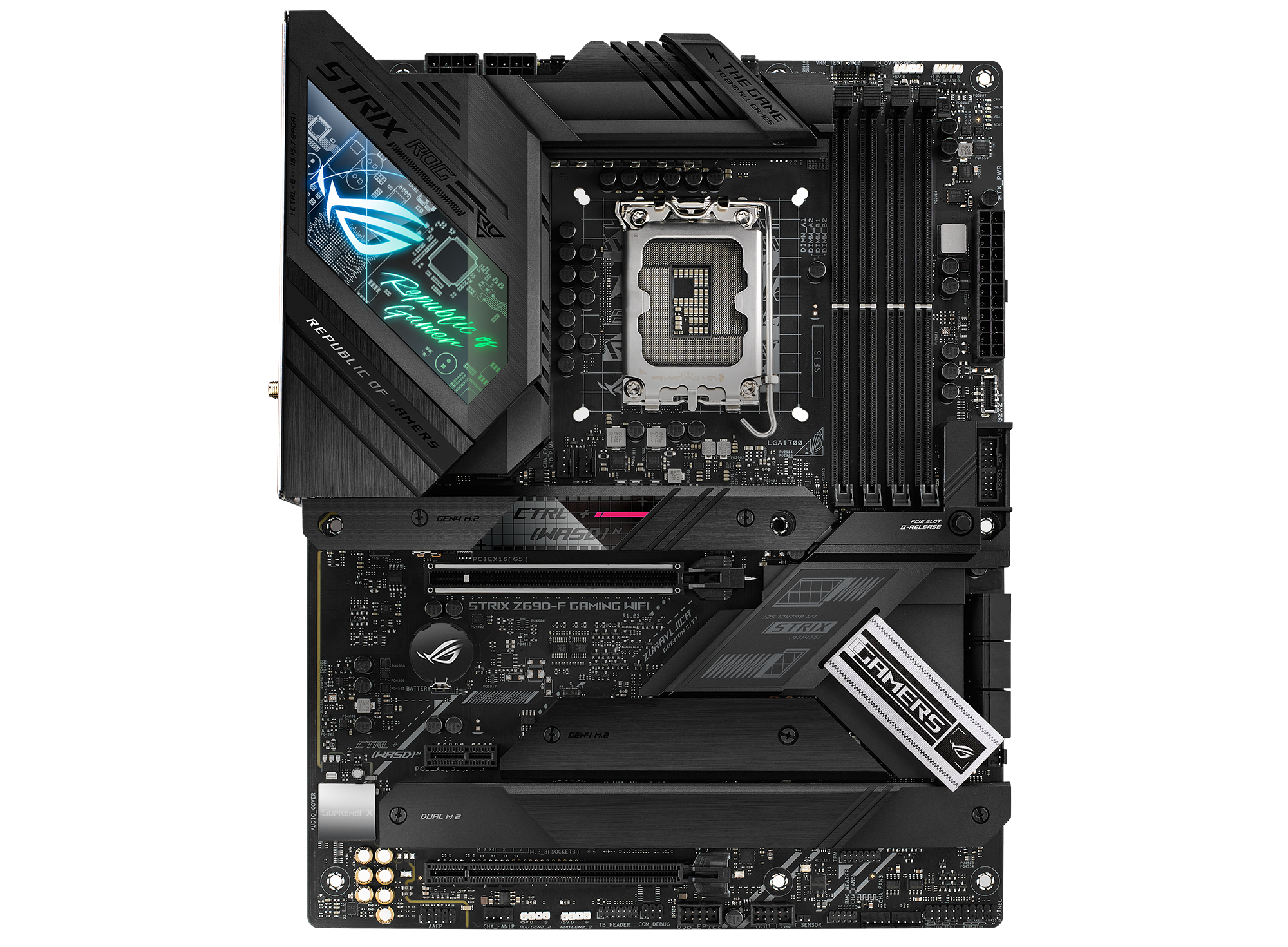 ROG STRIX Z690-F GAMING WIFI | ROG Strix | Gaming Motherboards