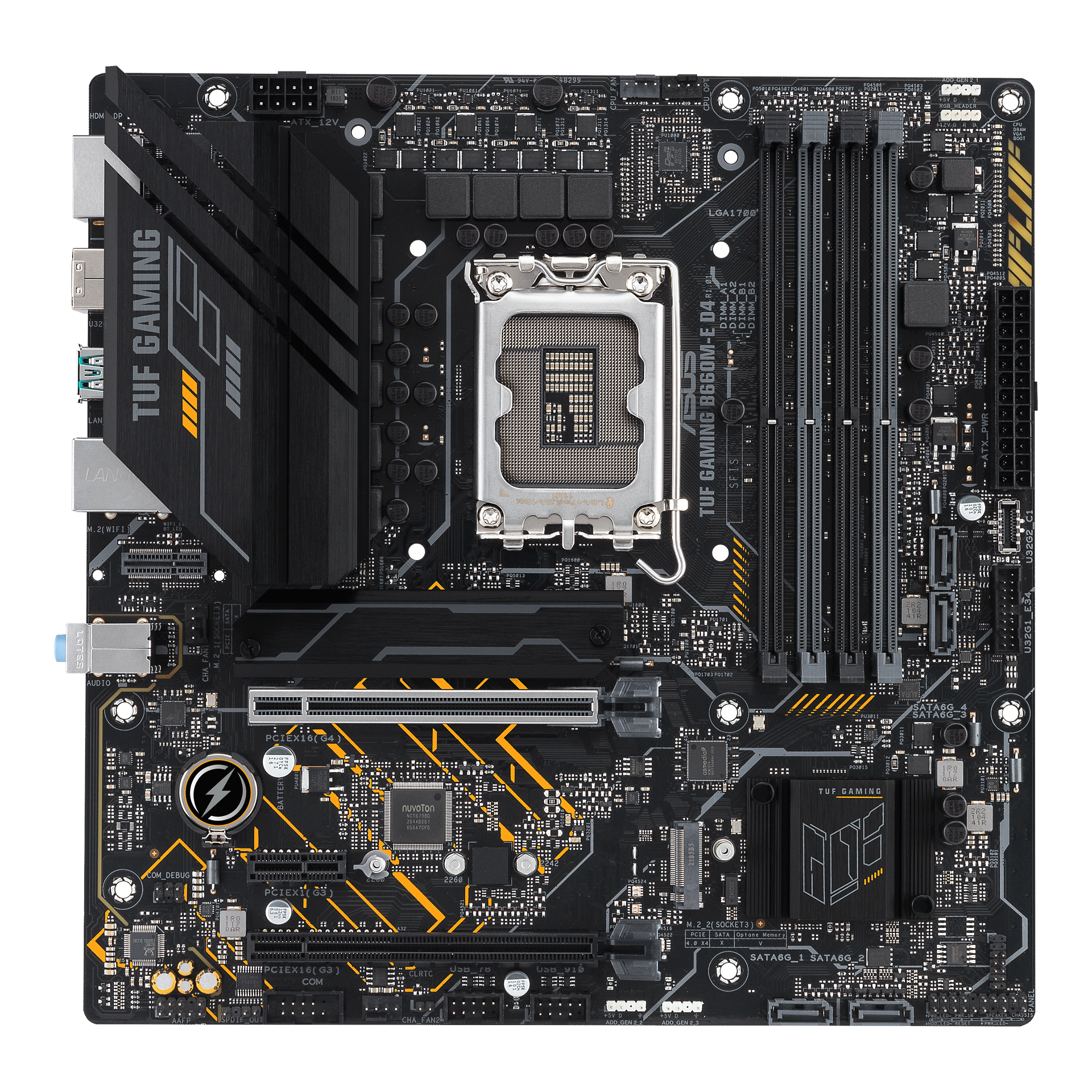 TUF GAMING B660M-E D4｜Motherboards｜ASUS Global