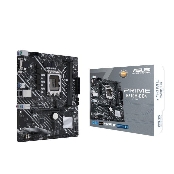 PRIME H610M-E D4-CSM｜Motherboards｜ASUS USA