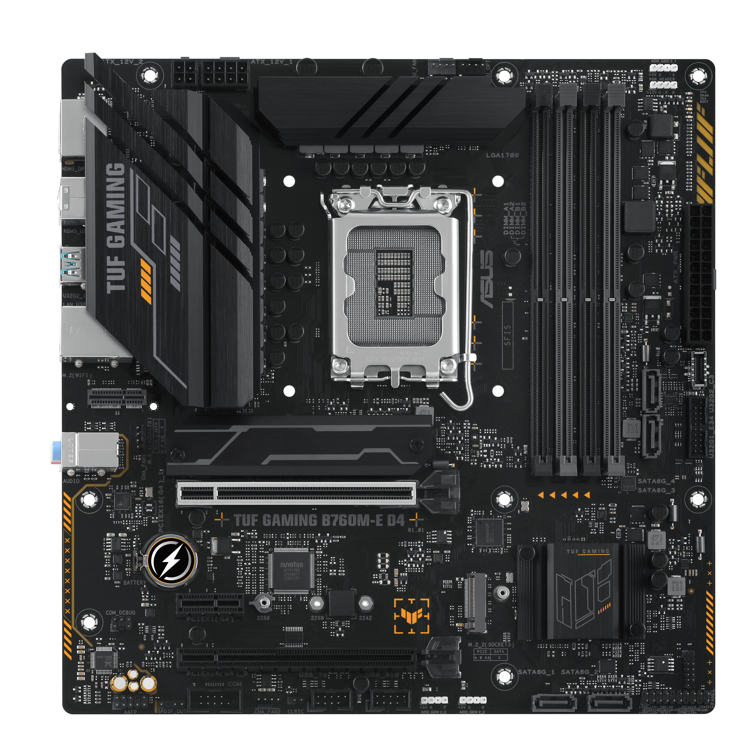 TUF GAMING B760M-E D4 | Motherboards | ASUS UK