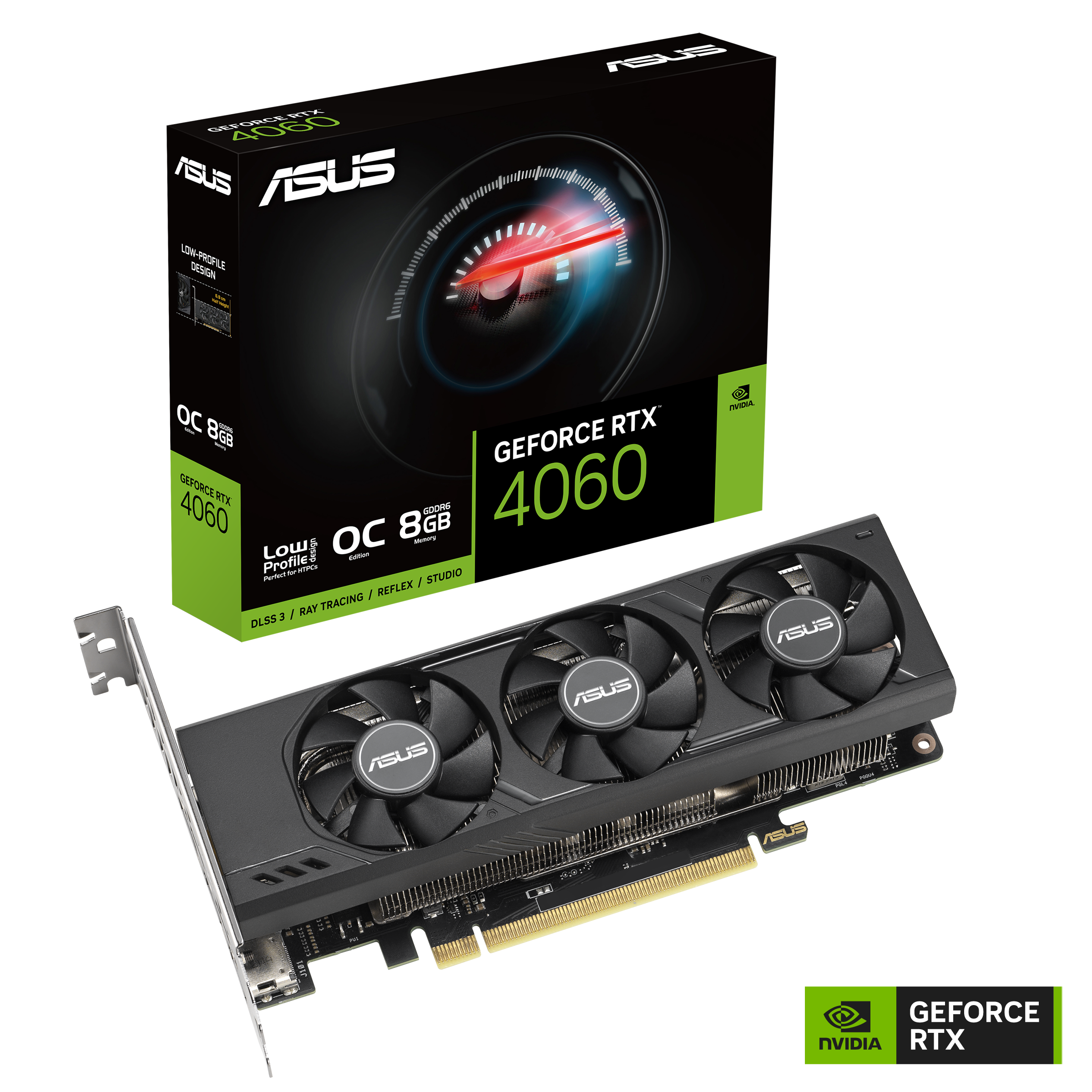 ASUS GeForce RTX™ 4060 LP BRK OC Edition 8GB GDDR6