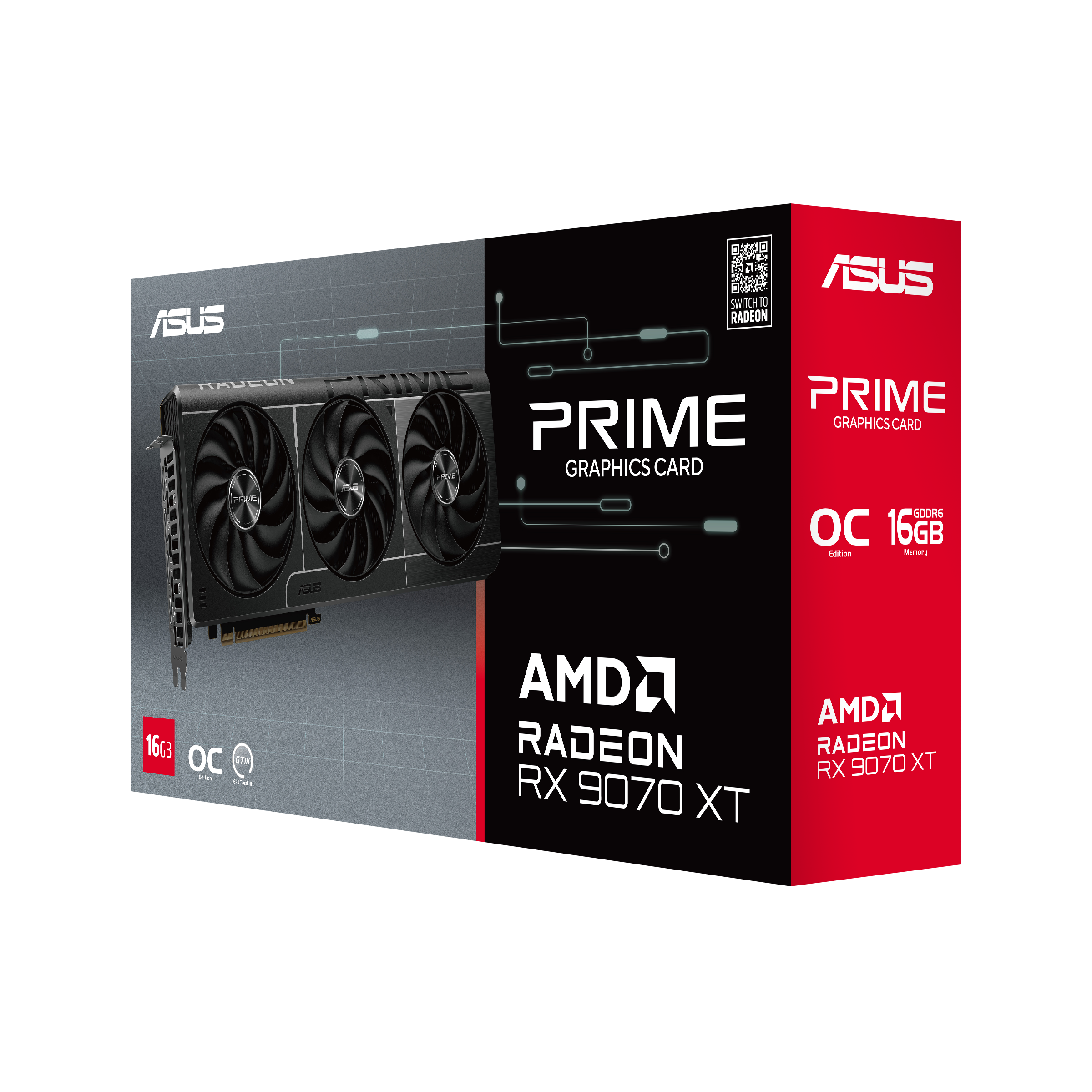 ASUS Prime Radeon RX 9070 XT OC Edition