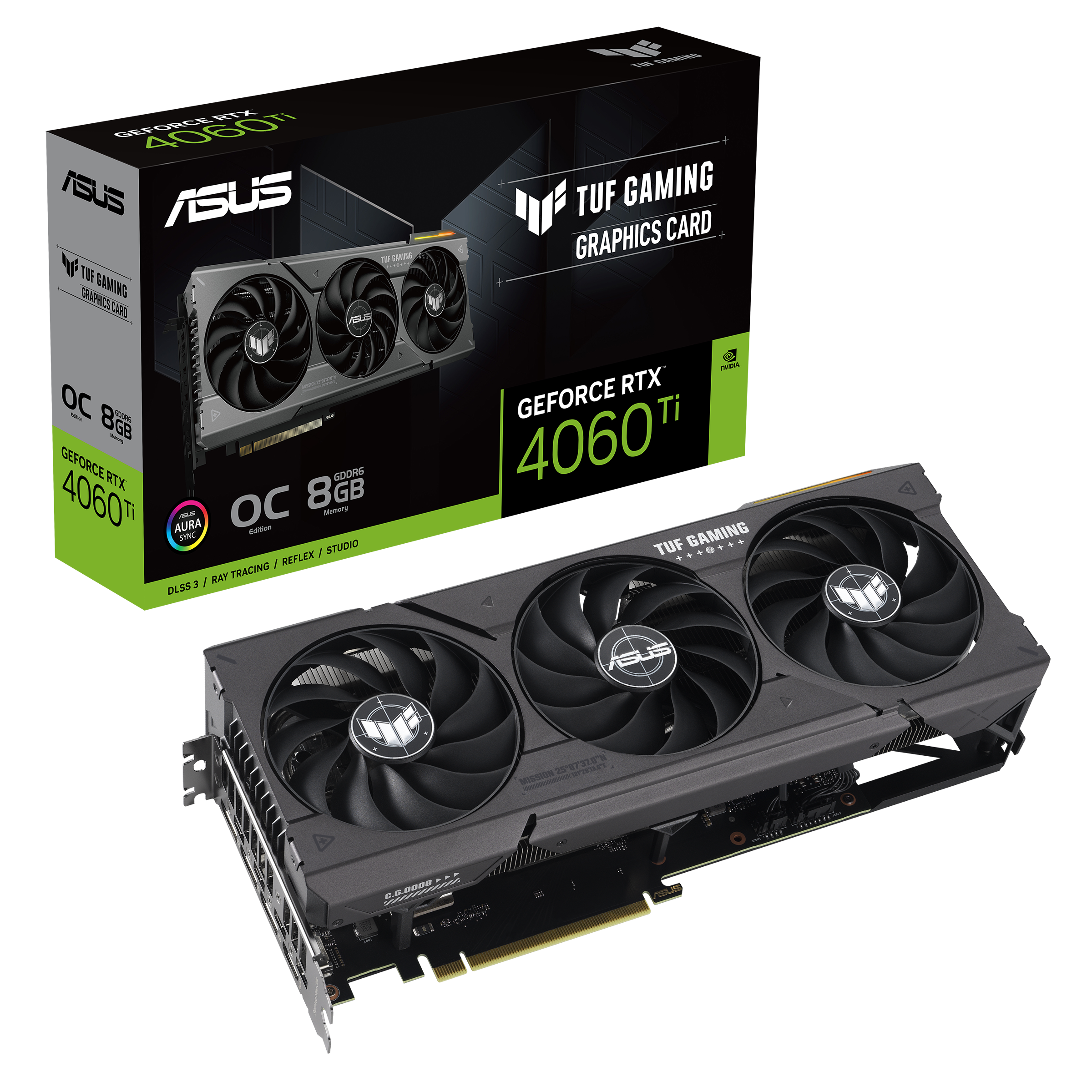 ASUS TUF Gaming GeForce RTX ™ 4060 Ti 8GB GDDR6 OC Edition