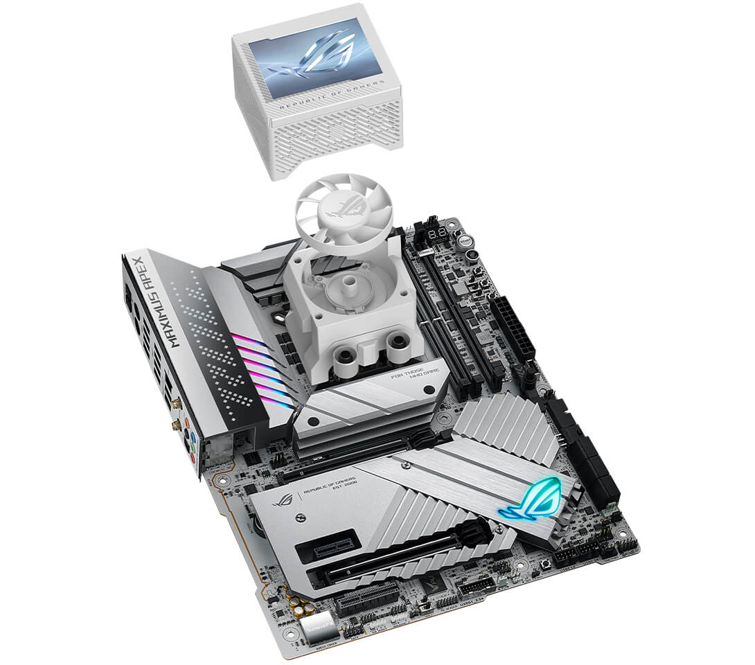 ROG RYUJIN III 240 ARGB White Edition | Cooling | ROG United States