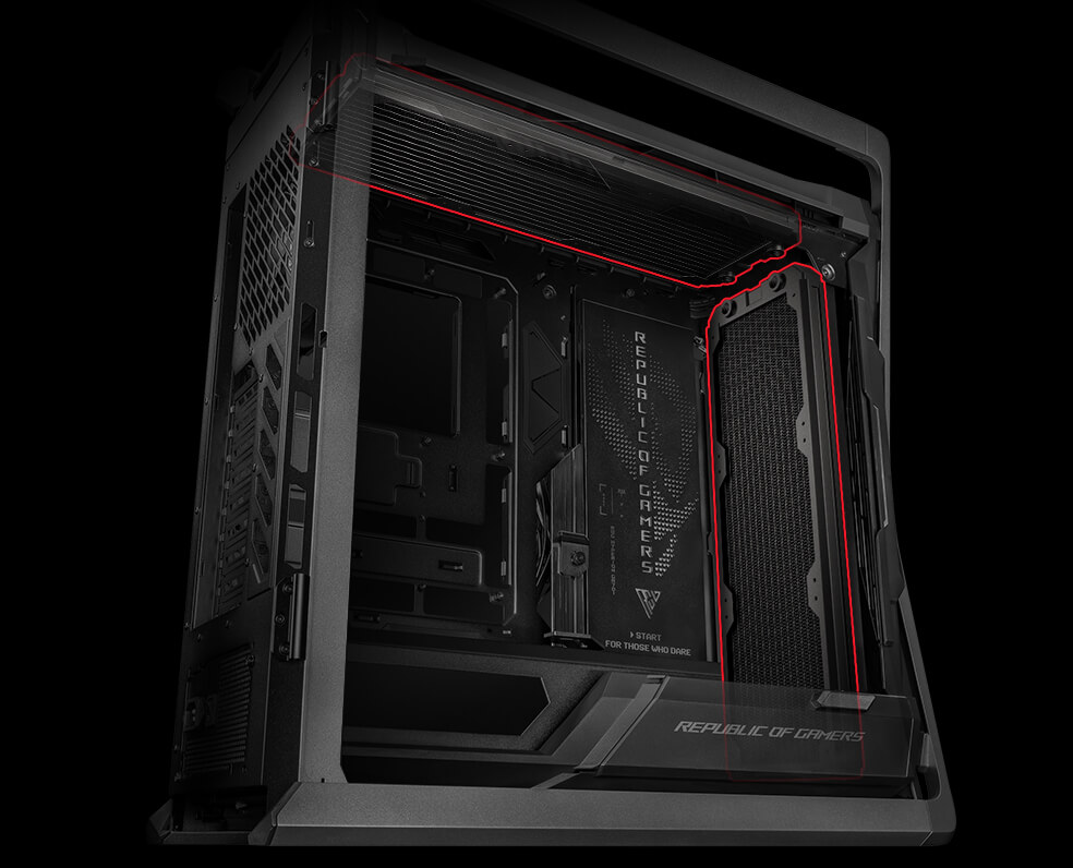 ROG Hyperion GR701 BTF Edition | Gaming Cases｜ROG - Republic of