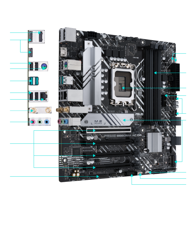 PRIME B660M-A AC D4｜Motherboards｜ASUS USA