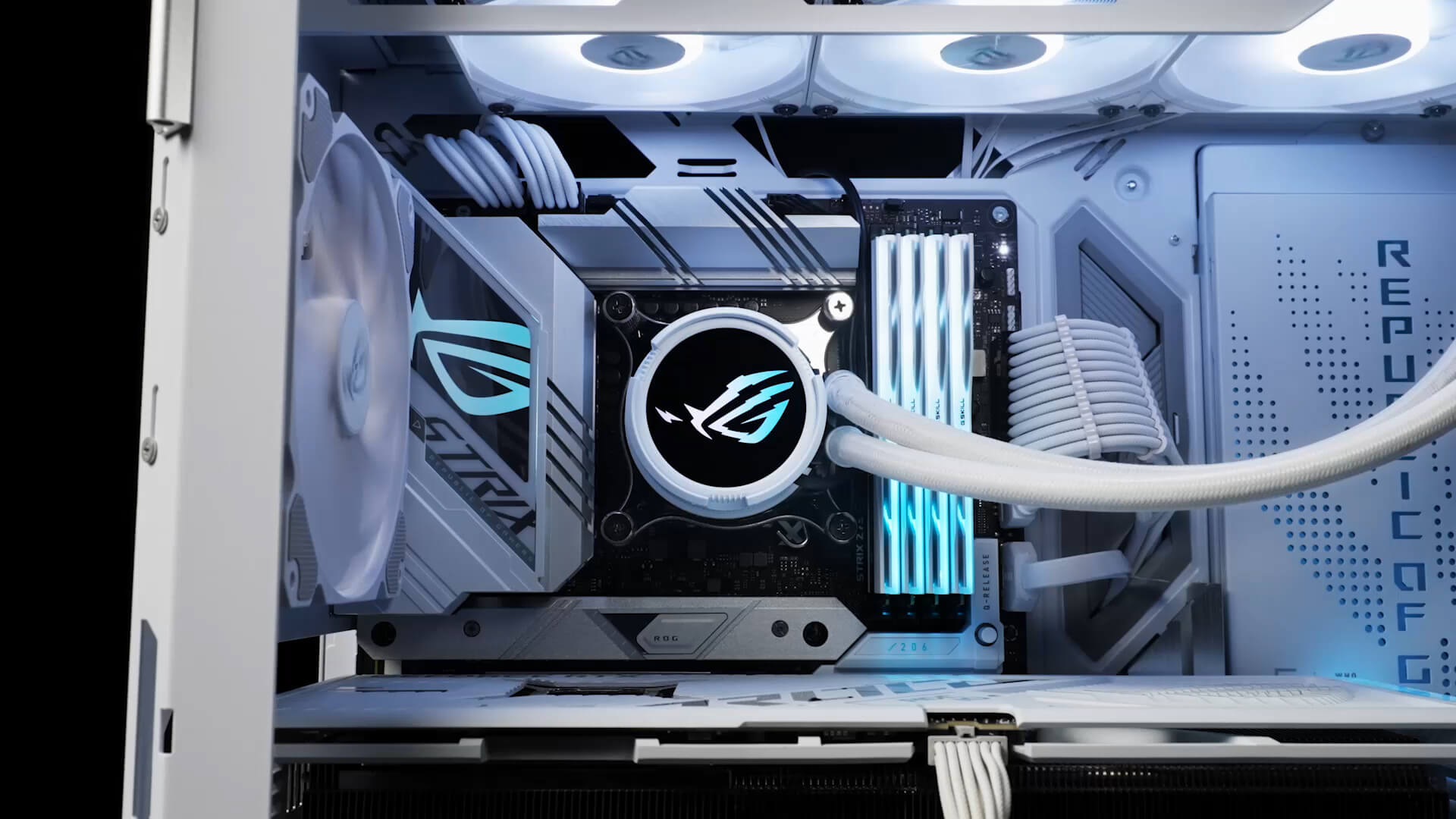 ROG Strix LC III 360 ARGB White Edition | ROG Strix LC | Gaming