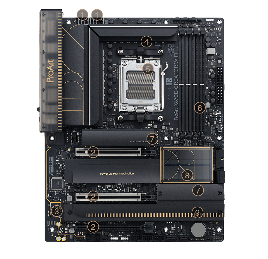 ProArt X870E-CREATOR WIFI｜Motherboards｜ASUS USA