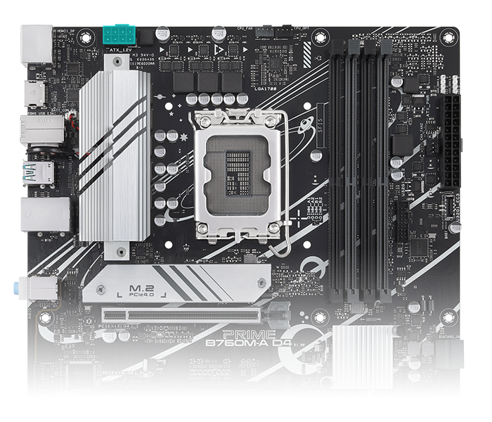 PRIME B760M-A D4-CSM｜Motherboards｜ASUS USA