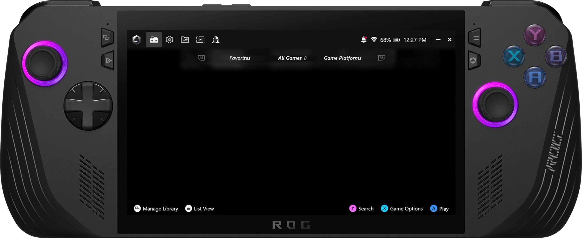 ROG Ally X (2024) RC72LA | ポータブルゲーム機 | ROG 日本