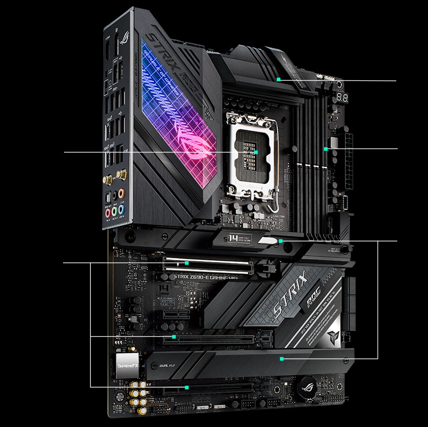 ROG STRIX Z690-E GAMING WIFI | ROG Strix | Gaming Motherboards