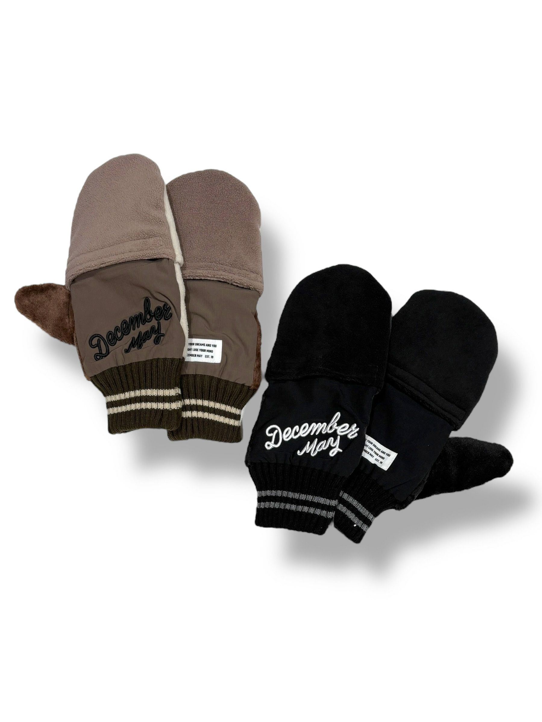 Open mitten gloves / UNISEX | DECEMBERMAY