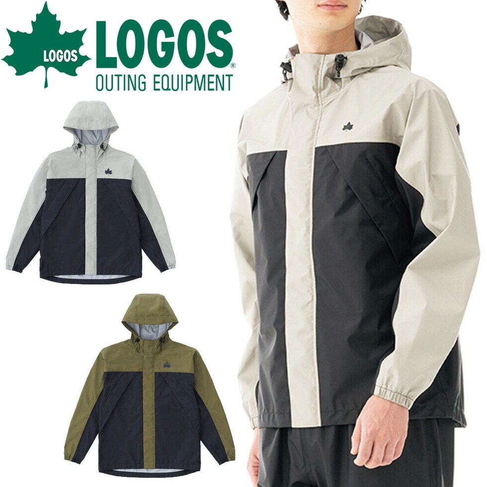 dショッピング |ロゴス LOGOS 3レイヤーレインジャケット #4003 耐水
