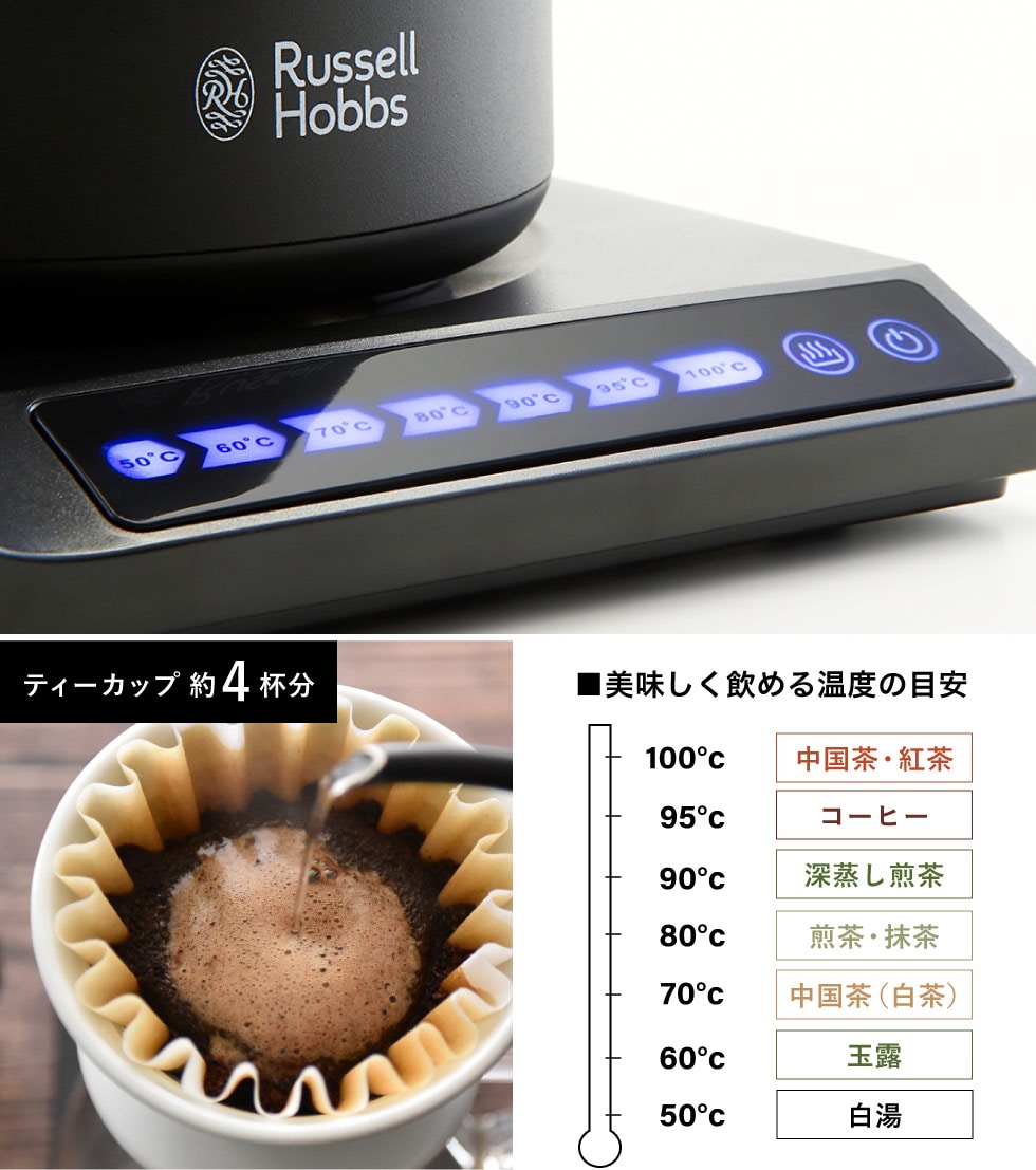 dショッピング |ラッセルホブス ケトル Russell Hobbs Tケトル T