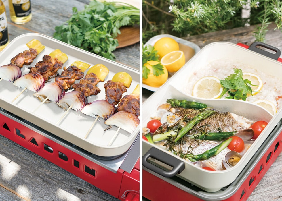 dショッピング |センゴクアラジン ポータブルガスホットプレート