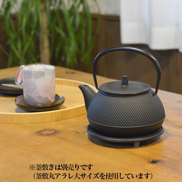 dショッピング |鉄瓶兼用急須新アラレ IH対応 5型 650ml 茶こし付き