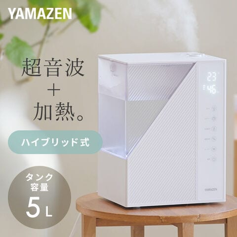 dショッピング |加湿器 ハイブリッド加湿器 大容量 5L 上から給水