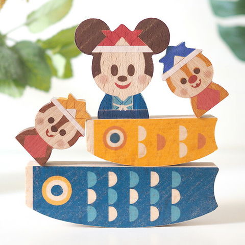dショッピング |Disney KIDEA こいのぼり 積み木 TYKD00159 こどもの日