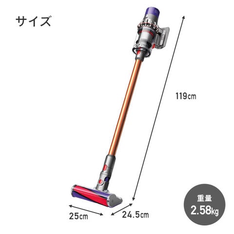 dショッピング |ダイソン 掃除機 コードレス サイクロン V10 Fluffy