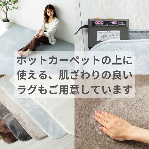 dショッピング |ホットカーペット 2畳 空気をキレイにする ホット