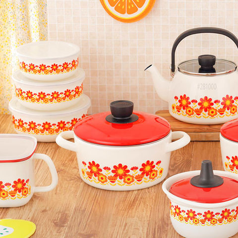 dショッピング |富士ホーロー 両手鍋 メモリーズ 20cm キャセロール