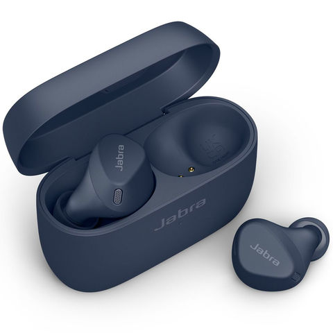 dショッピング |Jabra Elite 4 Active Navy 完全ワイヤレスイヤホン