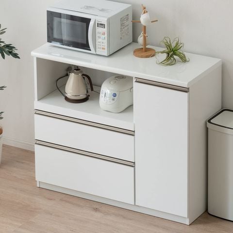 dショッピング |国産 完成品 キッチンカウンター 幅120cm ハイタイプ