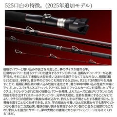 シマノ 石鯛竿 24 極翔 石鯛 525 クチジロ｜d払い - ネットショッピング