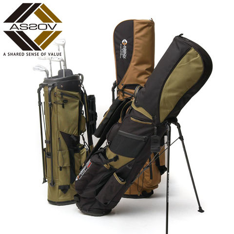 dショッピング |【正規品1年保証】アッソブ キャディバッグ メンズ