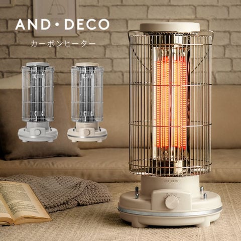 dショッピング |ヒーター カーボンヒーター 小型 足元 レトロヒーター