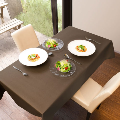 dショッピング |ヴィーガンレザー テーブルクロス「LEX」ダーク