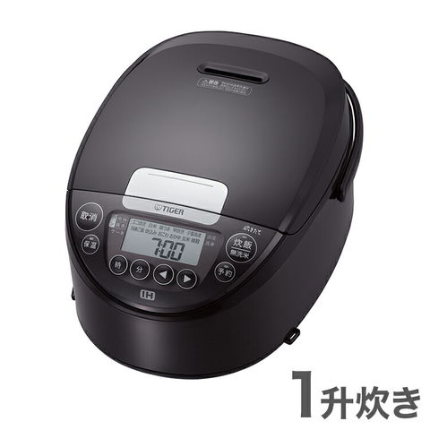 dショッピング |タイガー魔法瓶 IHジャー炊飯器 1升炊き ブラウン JPW