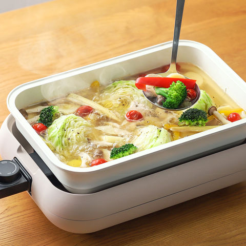 dショッピング |［ recolte Hot Plate セラミックスチーム鍋セット